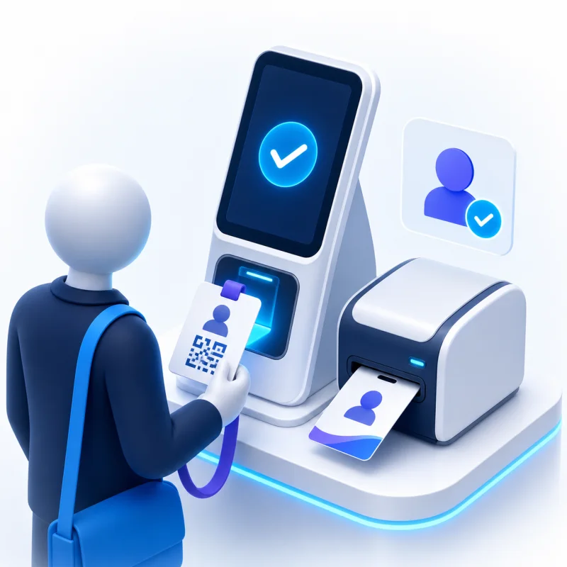 Samoobsługowa recepcja i check-in